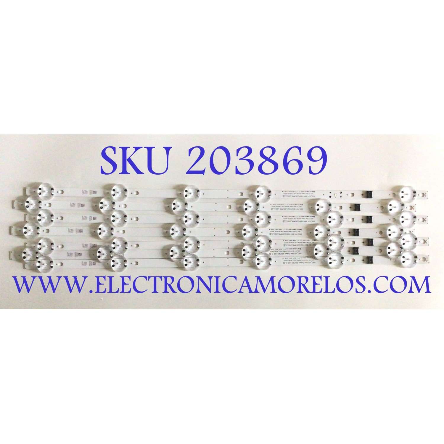 KIT DE LED'S PARA TV LG ( 7 PZ ) / NUMERO DE PARTE EAV65035701 / SSCÇY21 SLIM TRIDENT_55UP80_LGD_A_S / SSCÇY21 SLIM TRIDENT_55UP80_LGD_A_REV00_200722 / PANEL NC550TQG -AAKH5 / MODELO 55NANO75UQA